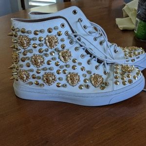 Jeffrey Campbell studded lion hightops